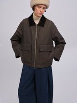 elisabeth jacket black olive