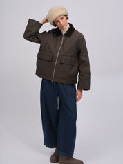 elisabeth jacket black olive