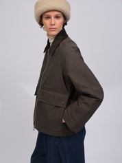 elisabeth jacket black olive