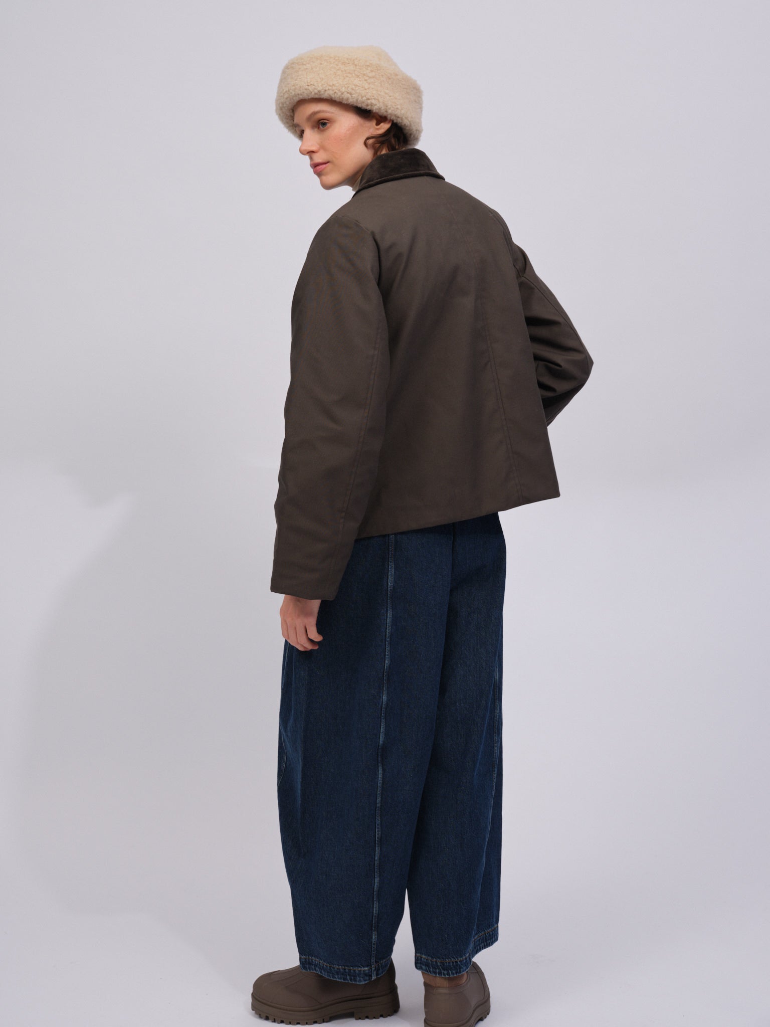 elisabeth jacket black olive