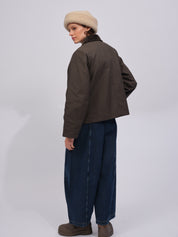 elisabeth jacket black olive