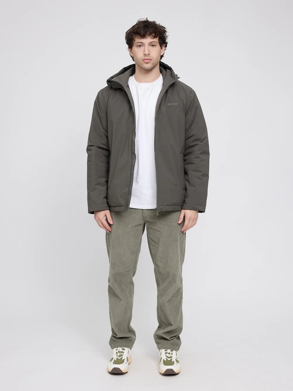 padded jacket beluga