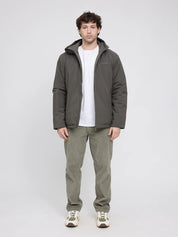 padded jacket beluga