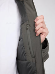 padded jacket beluga
