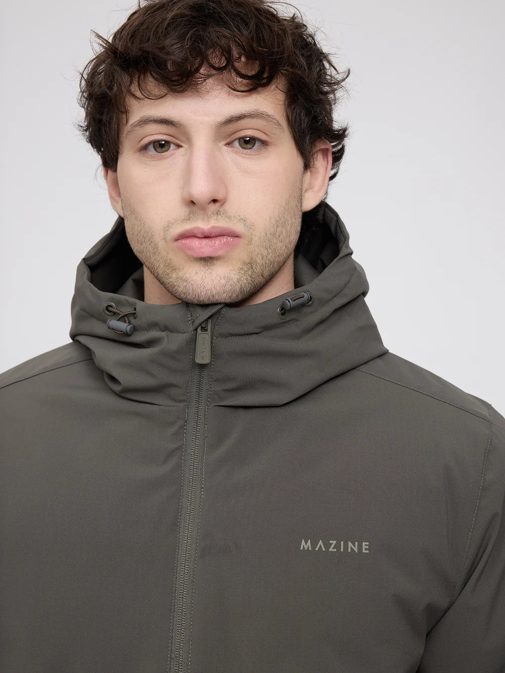 padded jacket beluga