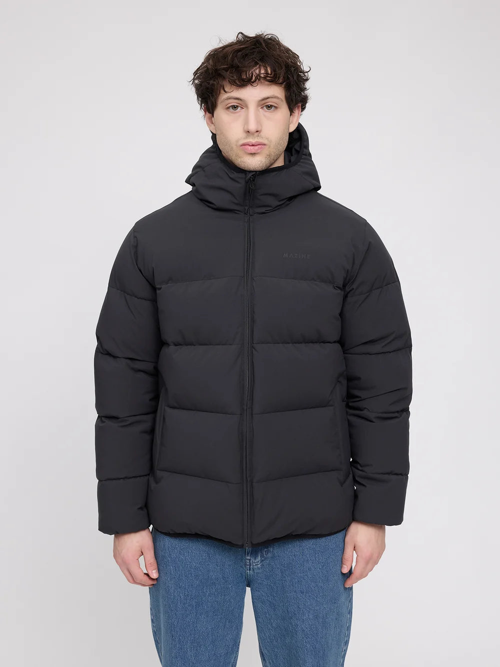 puffer jacket black