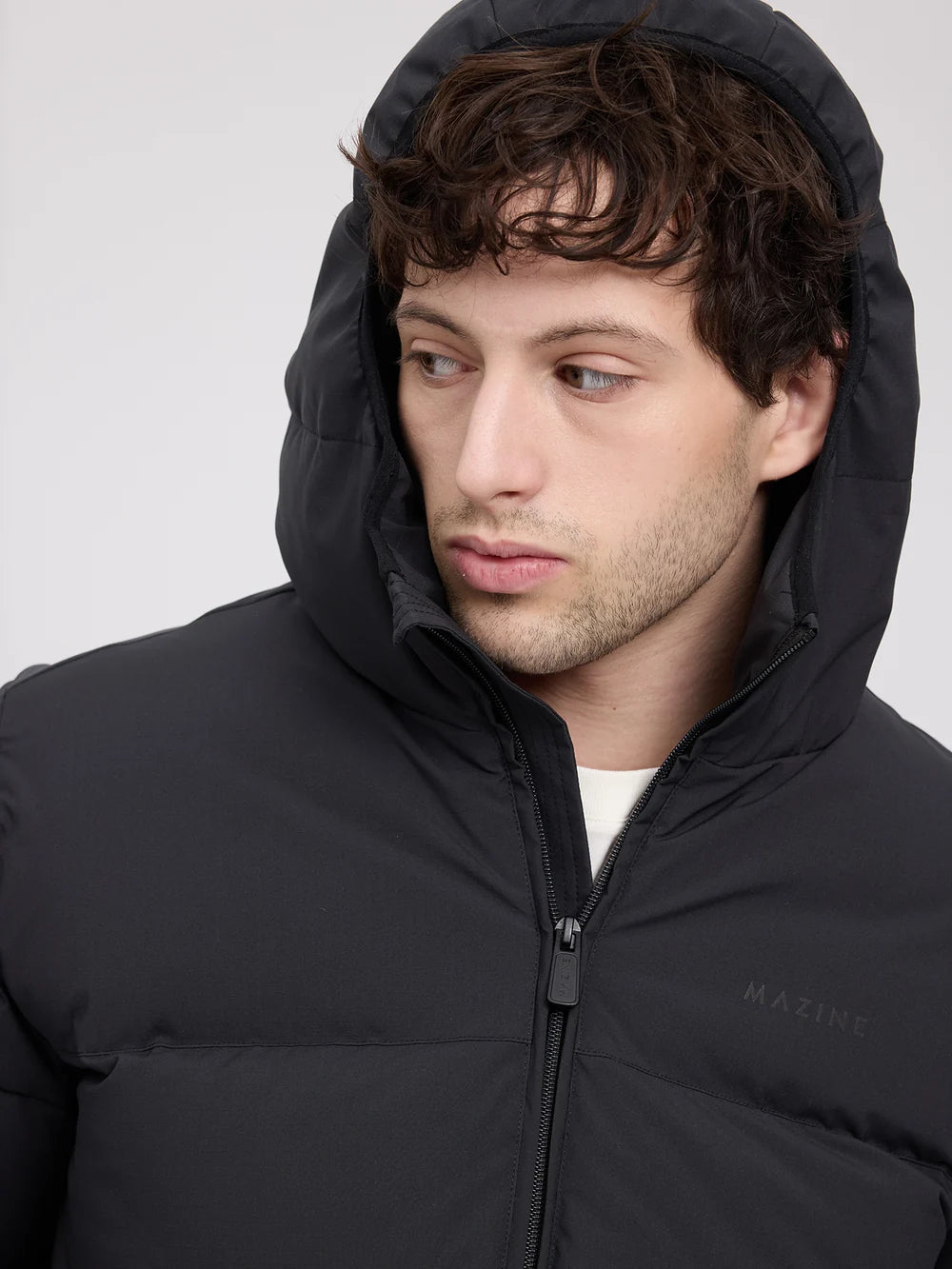 puffer jacket black