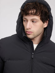 puffer jacket black