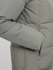 basic puffer coat light bottle