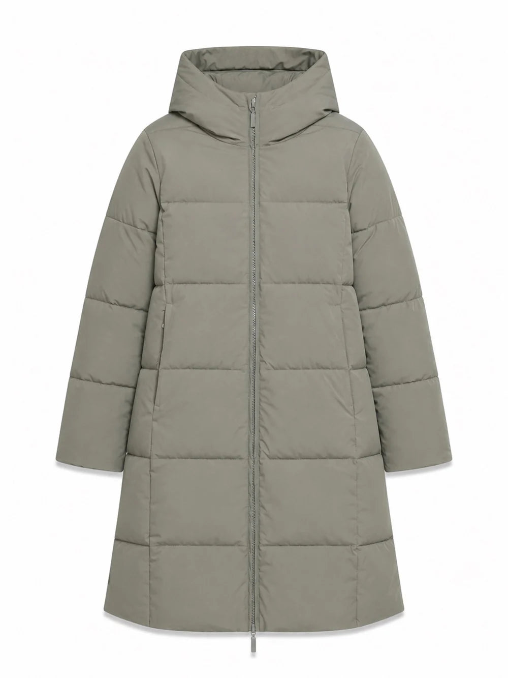 basic puffer coat light bottle