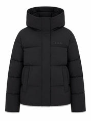 basic puffer jacket black