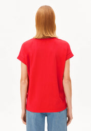t-shirt idaara mars red