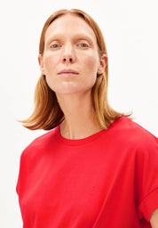 t-shirt idaara mars red