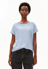 idaara t-shirt soft blue