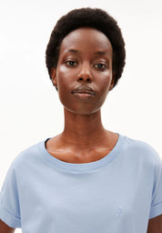 idaara t-shirt soft blue