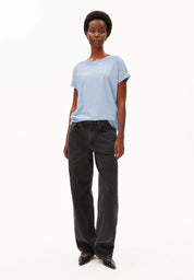 idaara t-shirt soft blue