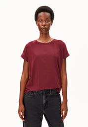 idaara t-shirt velvet red