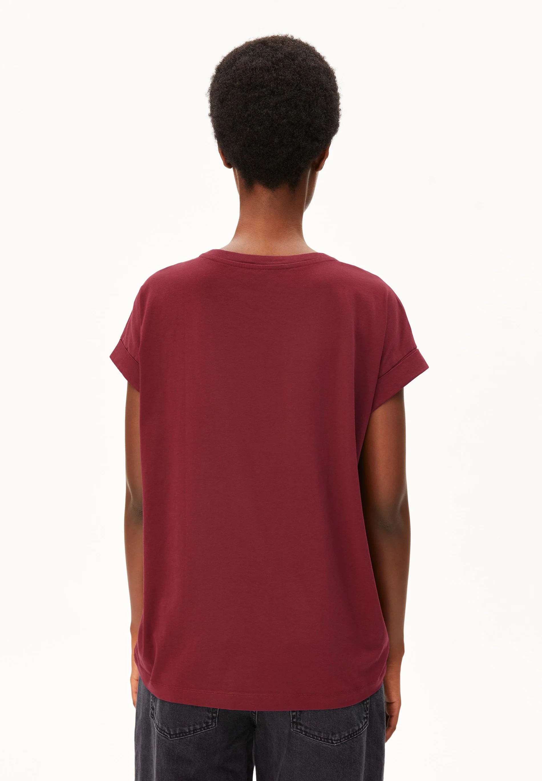 idaara t-shirt velvet red
