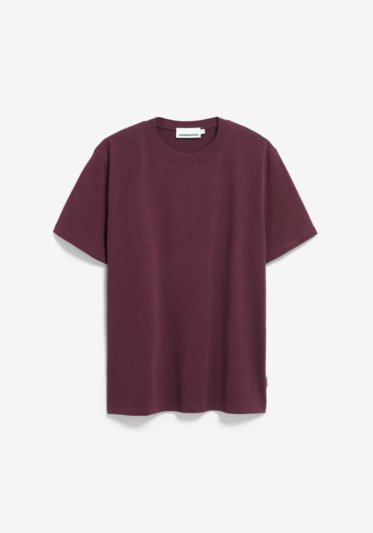 t-shirt maarkos dark cranberry
