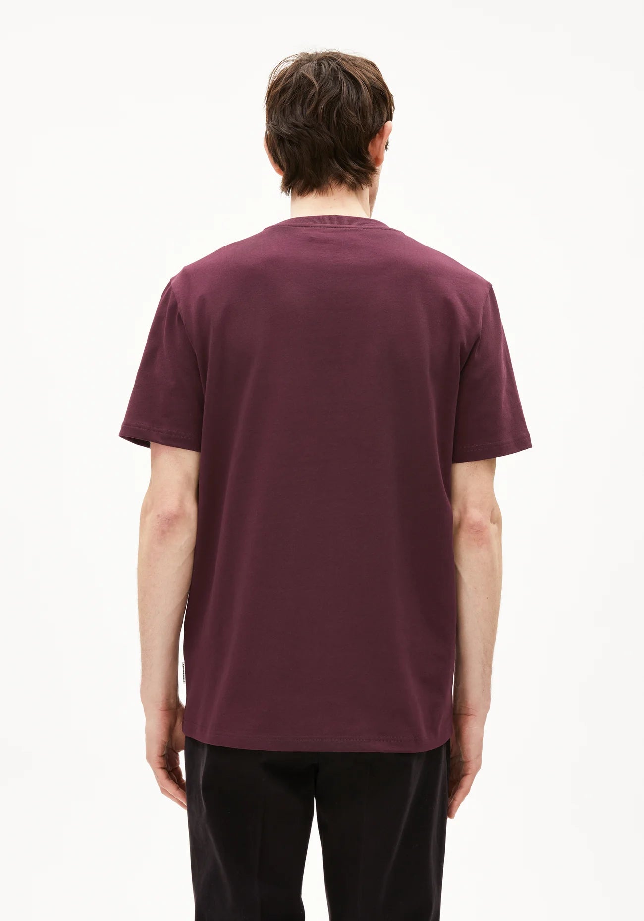 t-shirt maarkos dark cranberry