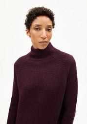 kleid millaana dark cranberry