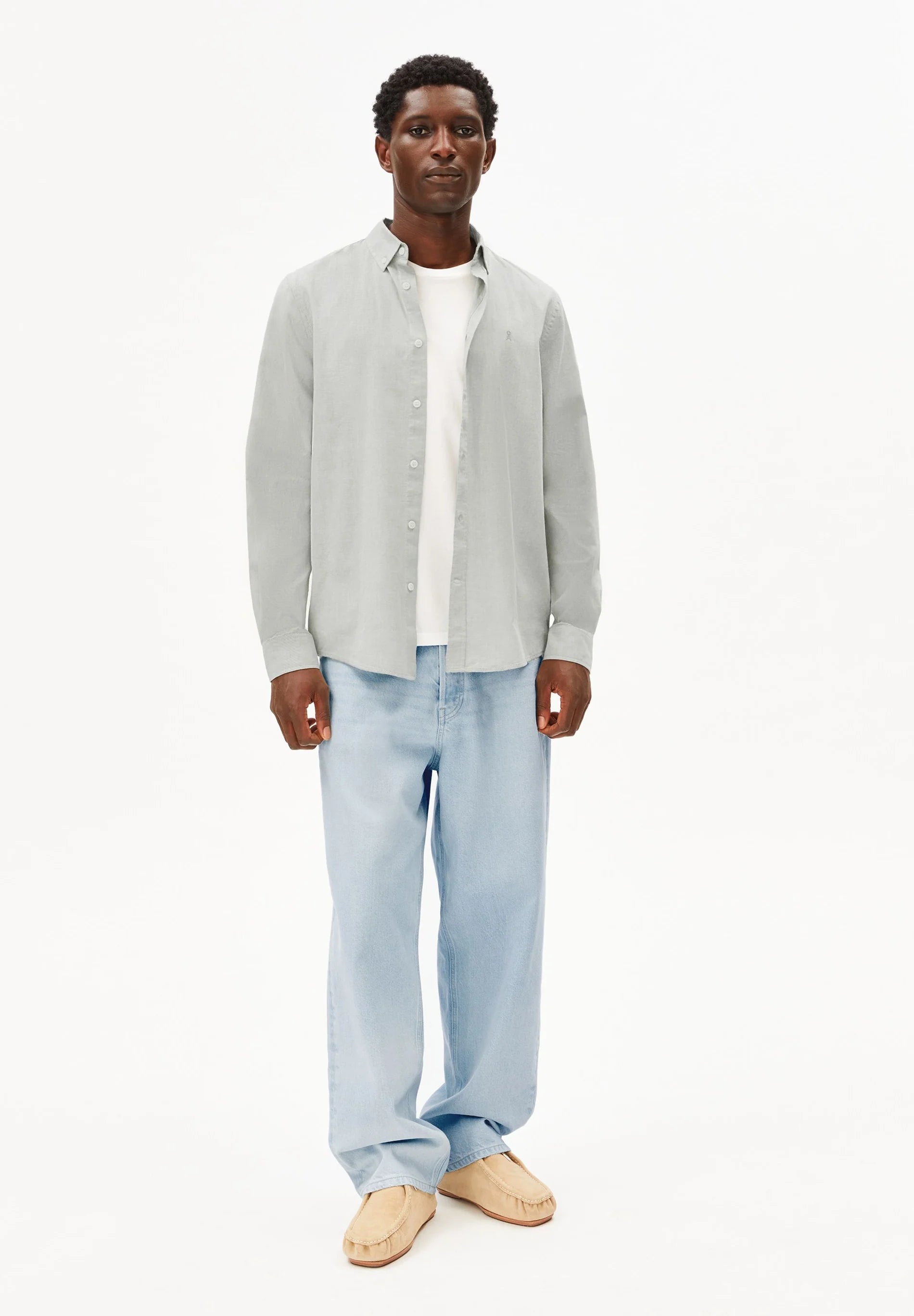 quaasa longsleeve shirt fatigue green