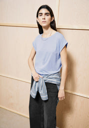 t-shirt jilaana soft blue