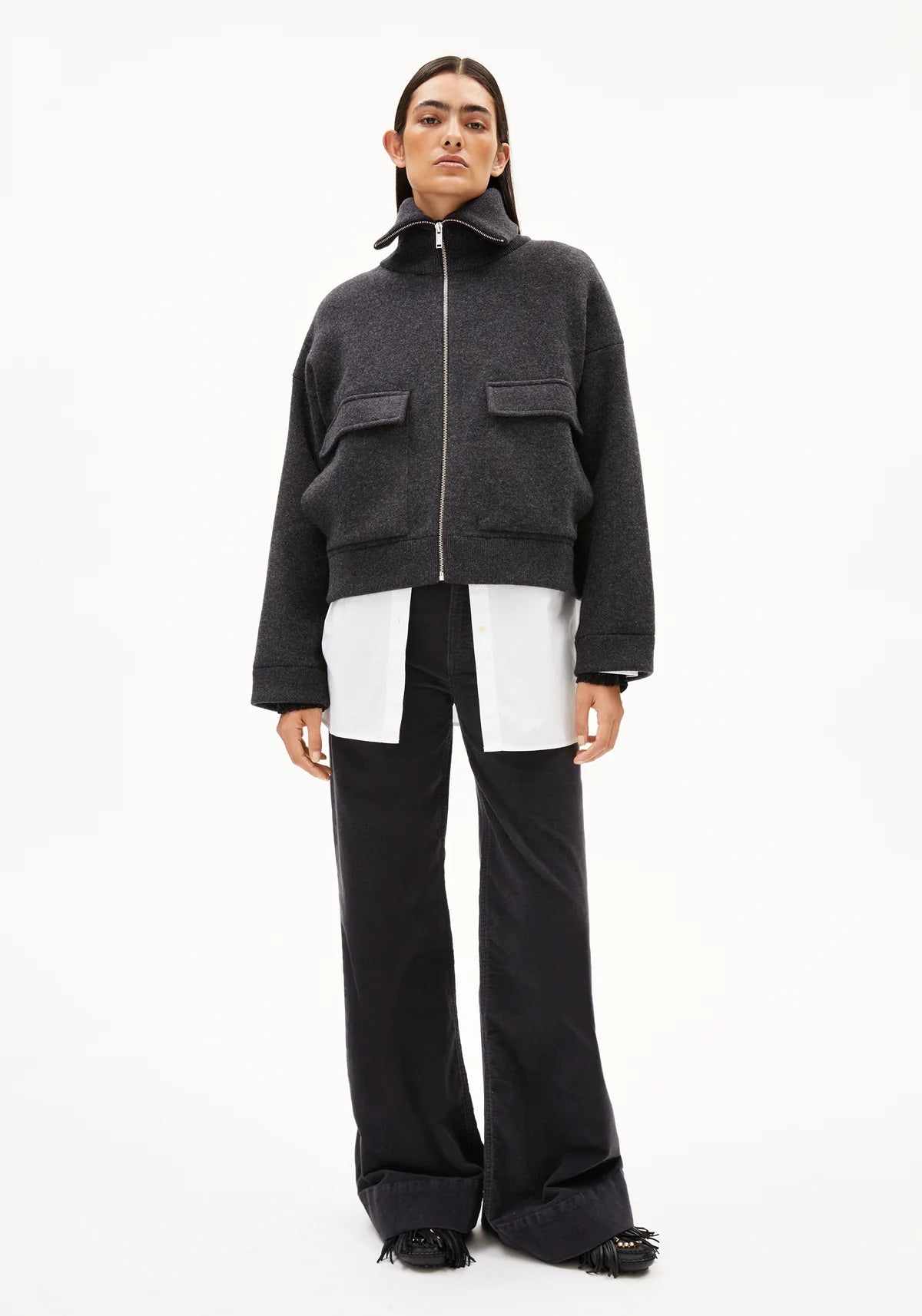 jacke joaniaas steel melange