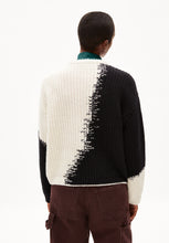 Load image into Gallery viewer, sweater miyaar black-oatmilk