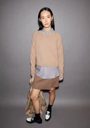 pullover diliriaa reglana cinnamon dust melange