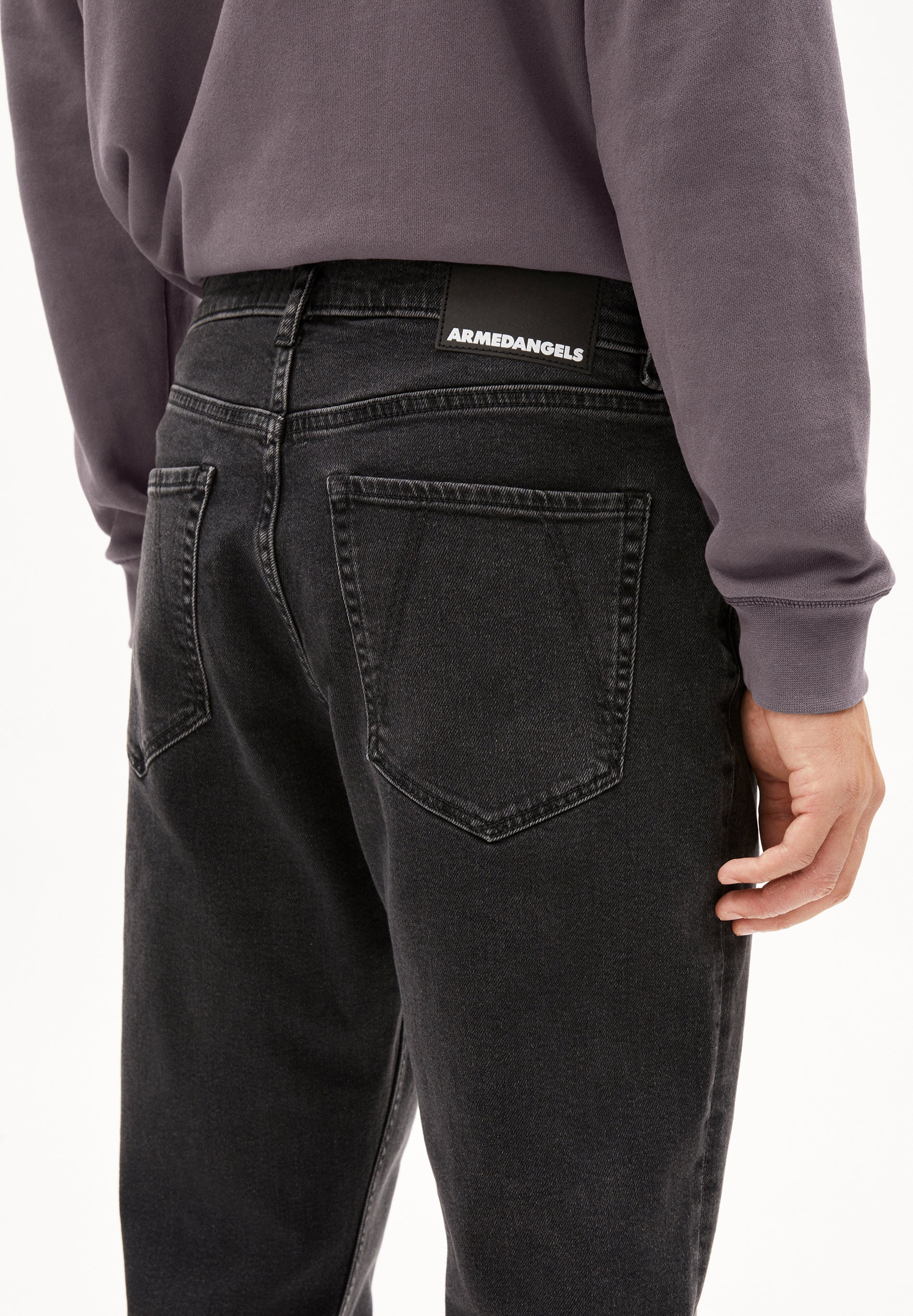 jeans aarjo tarpa black washed authentic