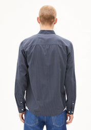 hemd quaasa stripes night sky - white