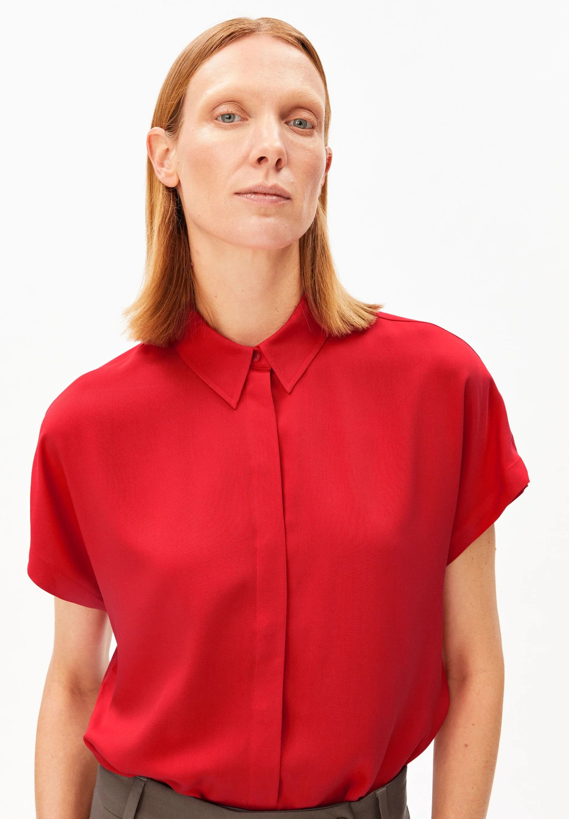 bluse larisaana mars red