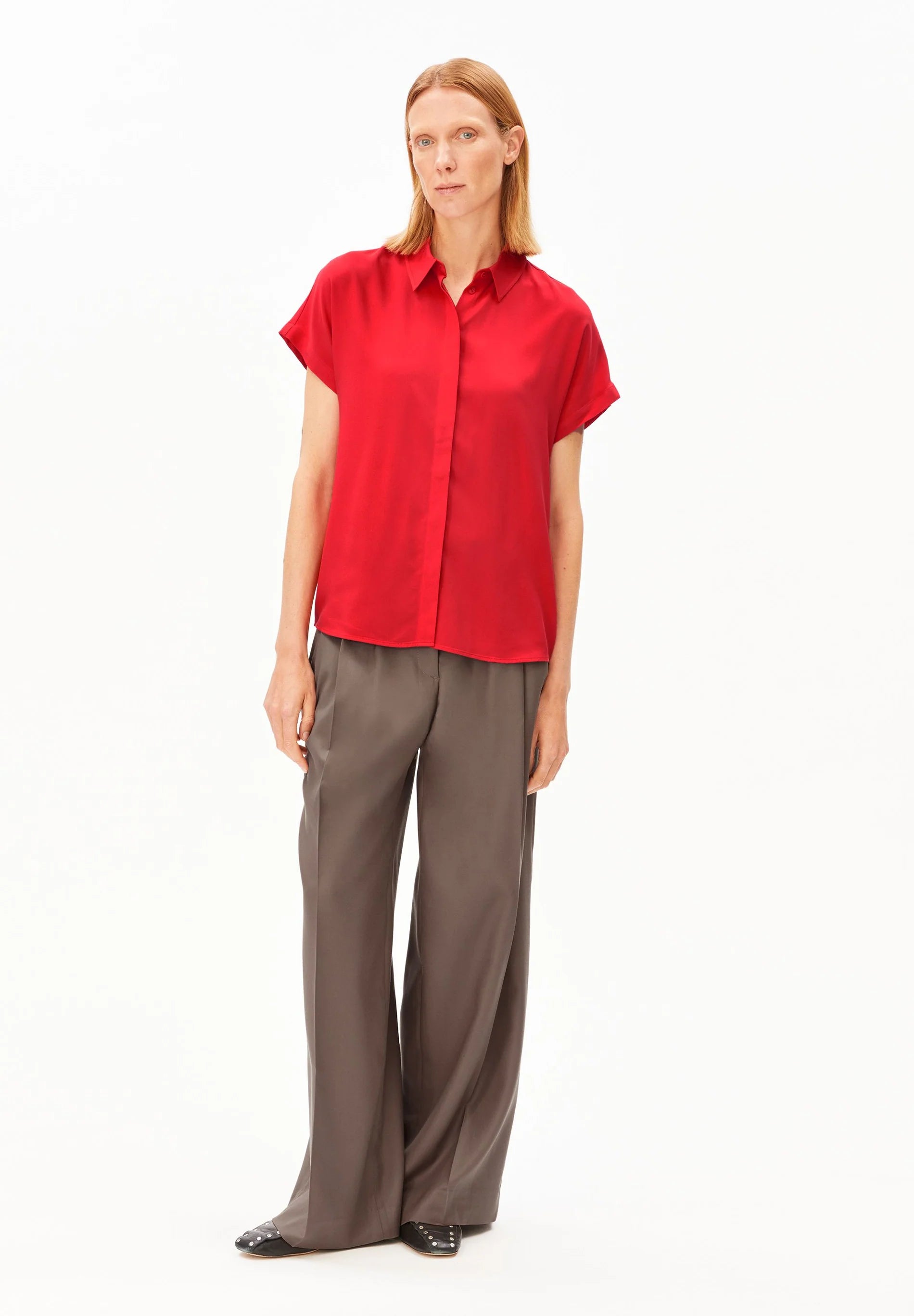 bluse larisaana mars red