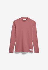 fatimaara rib longsleeve velvet ember