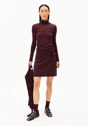 longsleeve graziliaa wool blend dark cranberry