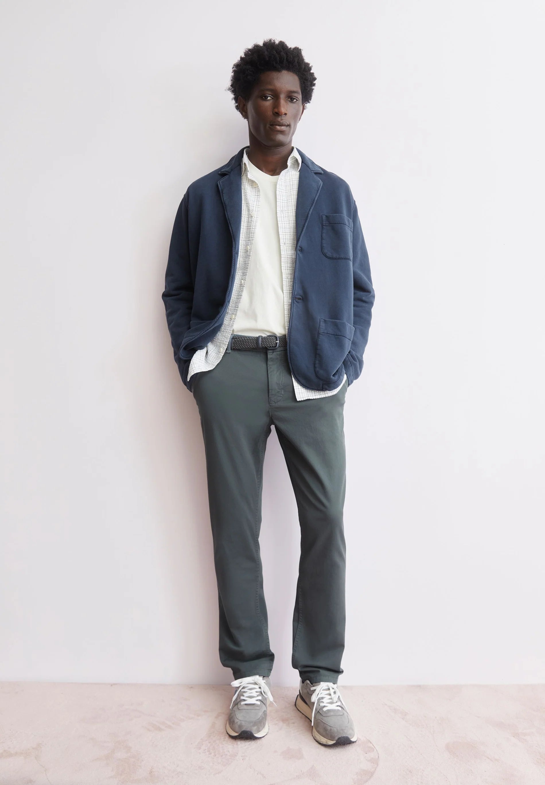 aaster chino pant space steel