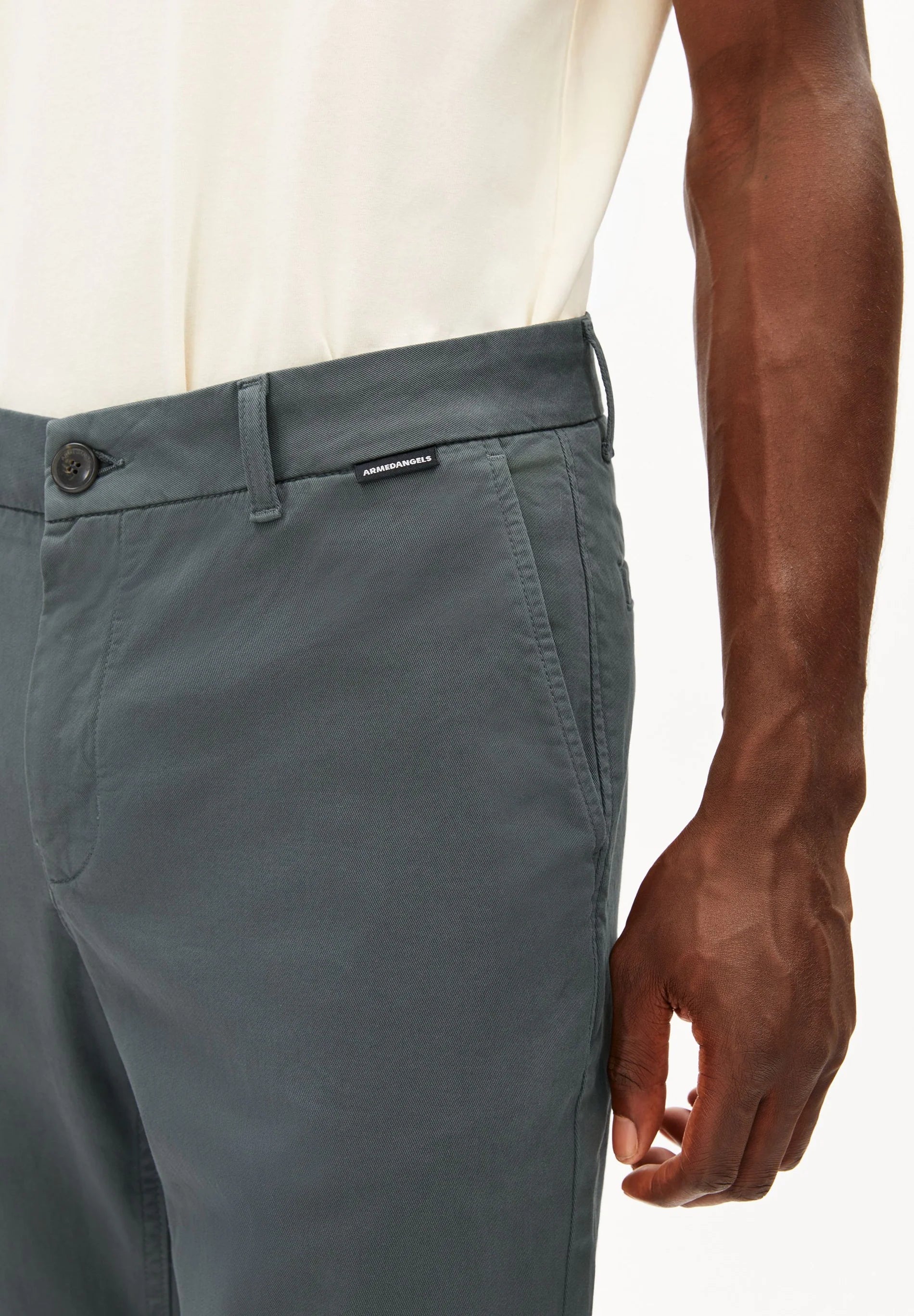 aaster chino pant space steel