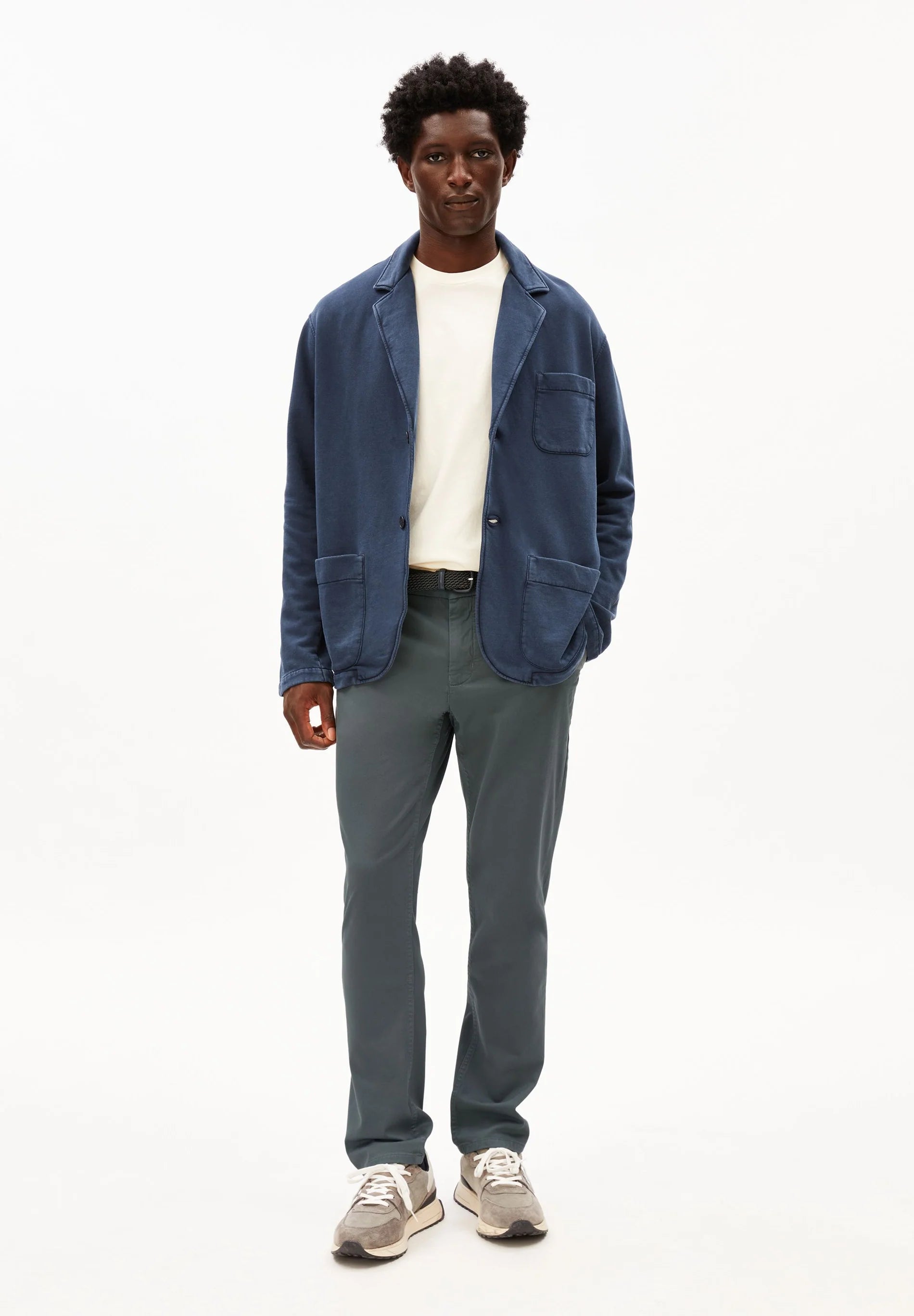 aaster chino pant space steel