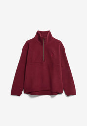 haarleenaa cotton fleece velvet red