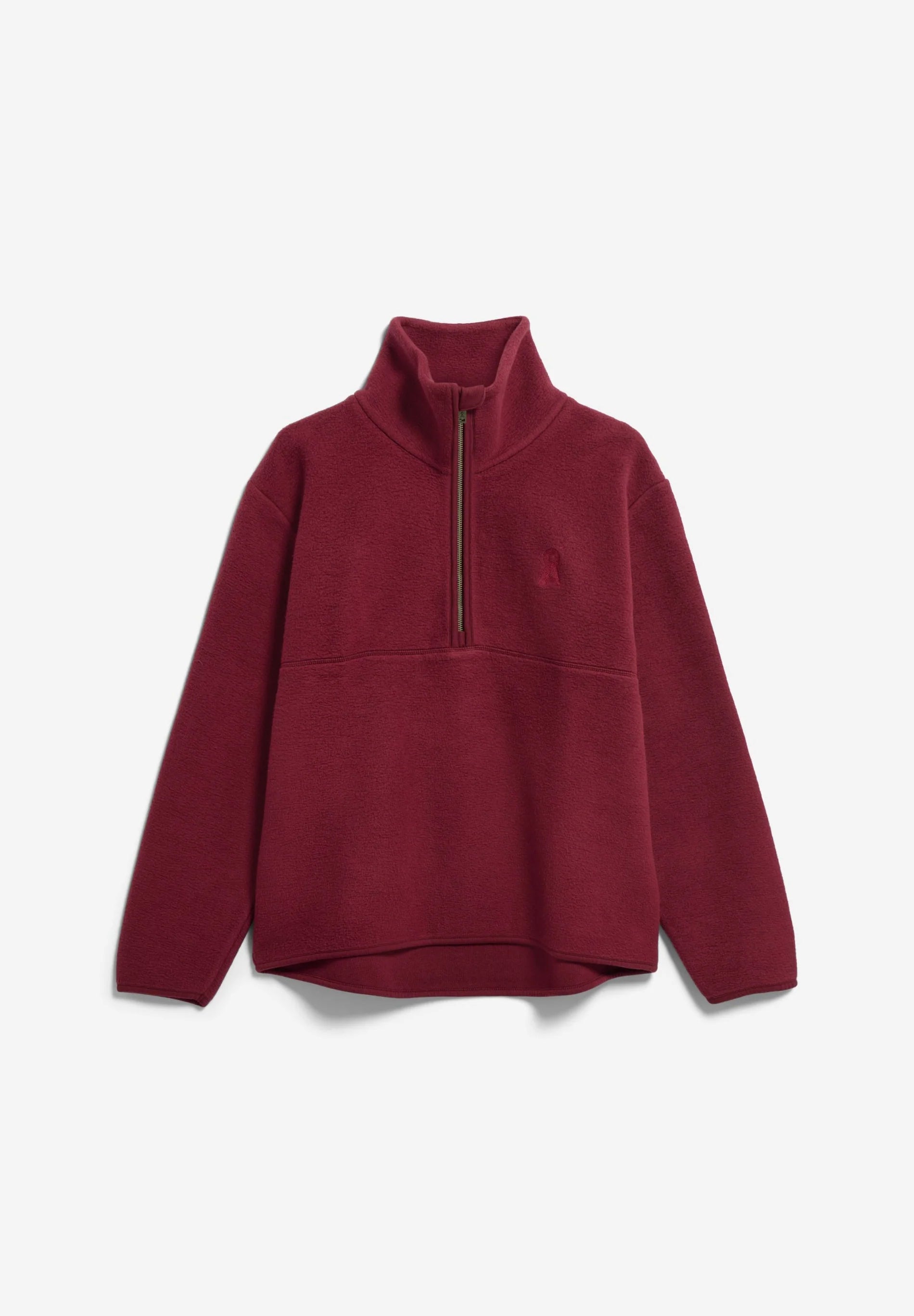 haarleenaa cotton fleece velvet red