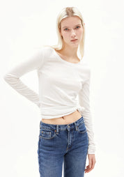 longsleeve einiaara soft off white