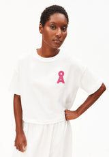 t-shirt albertaraa white