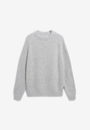pullover kiaano tweed oatmilk-black tweed