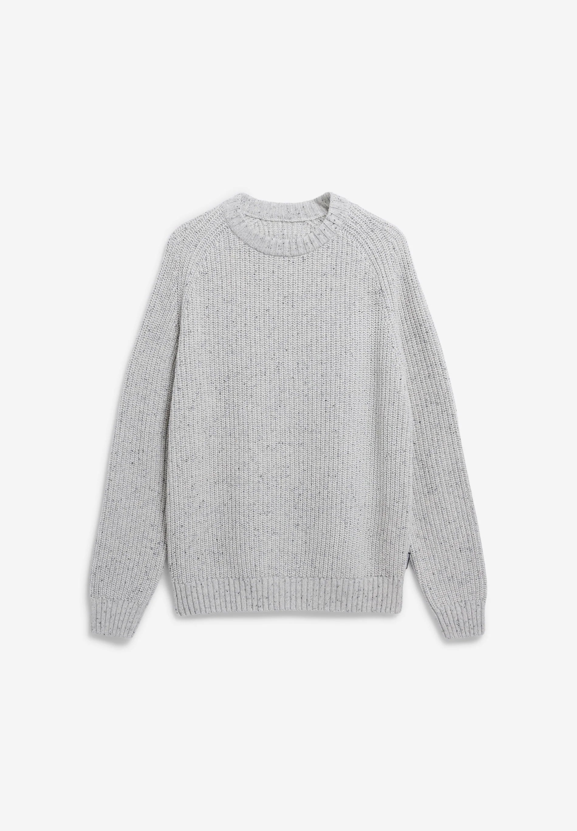 pullover kiaano tweed oatmilk-black tweed
