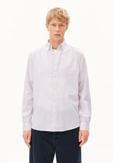 quaasa stripe longsleeve shirt honey reed
