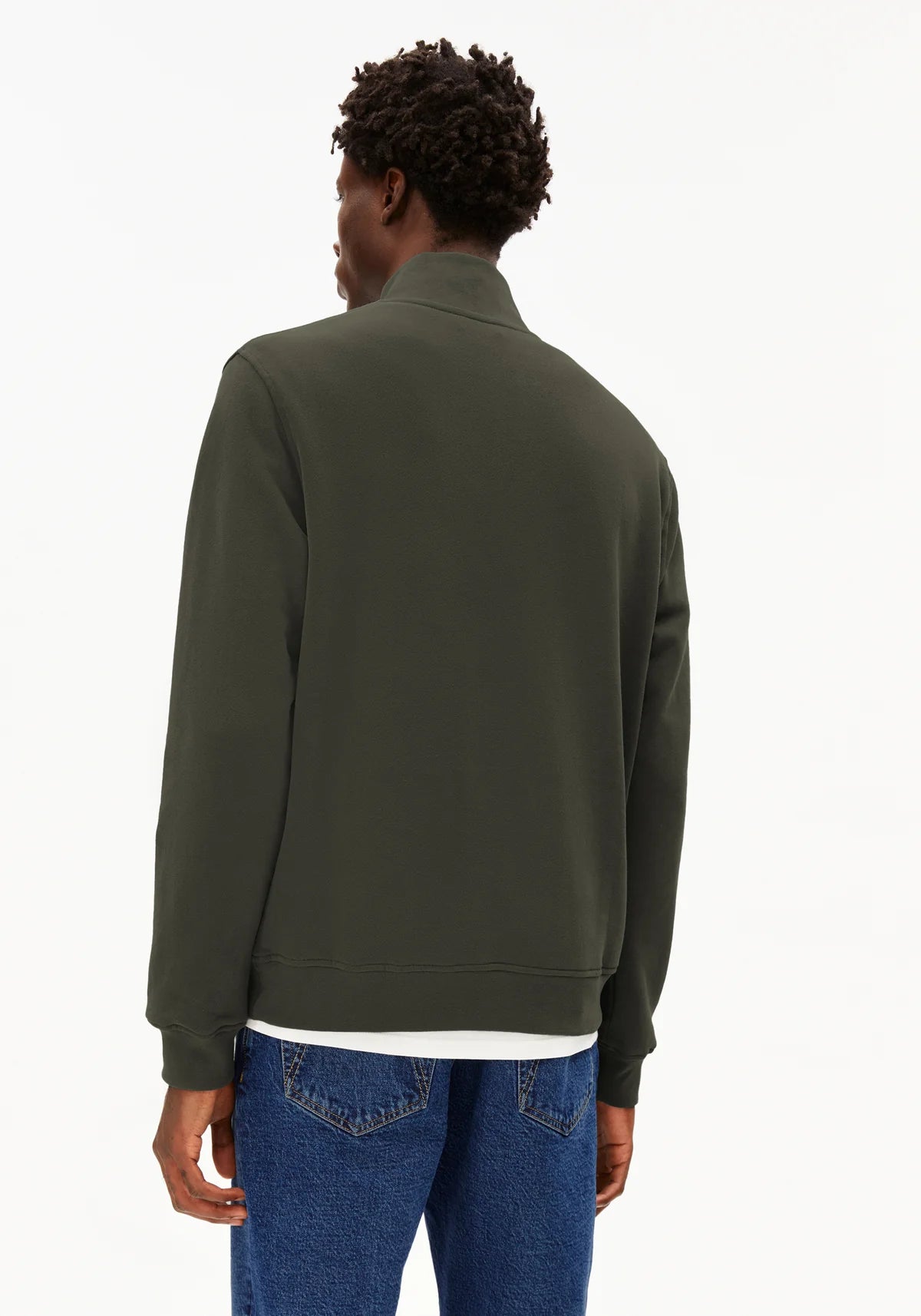 pullover waarlo fleece forest pine