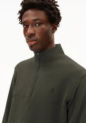 pullover waarlo fleece forest pine