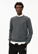 baaro fleece sweatshirt space steel