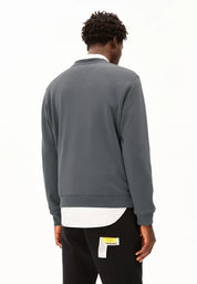 baaro fleece sweatshirt space steel